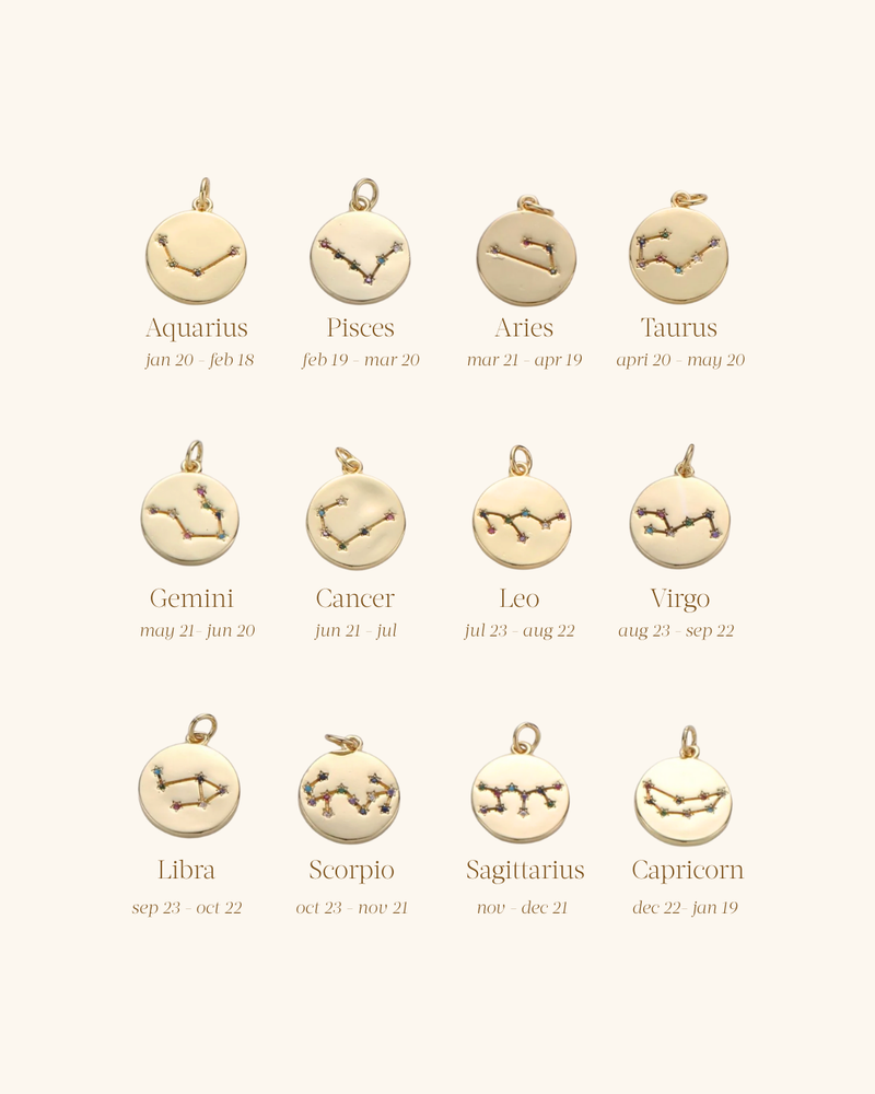 Zodiac Charm