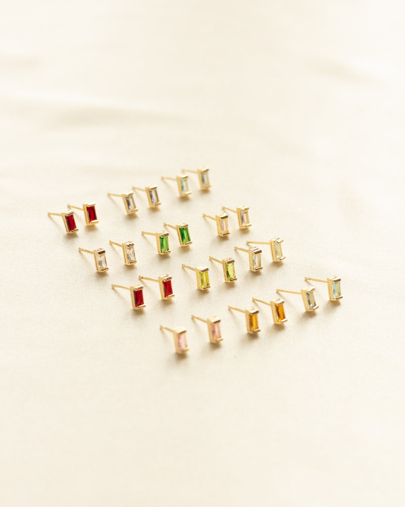Birthstone Studs
