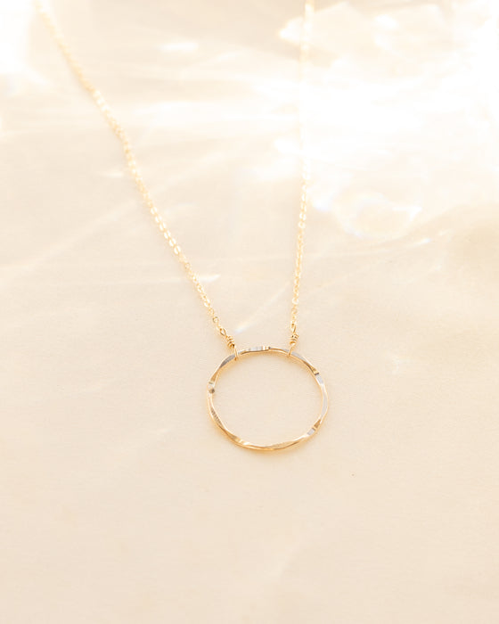 Karma Ring Necklace