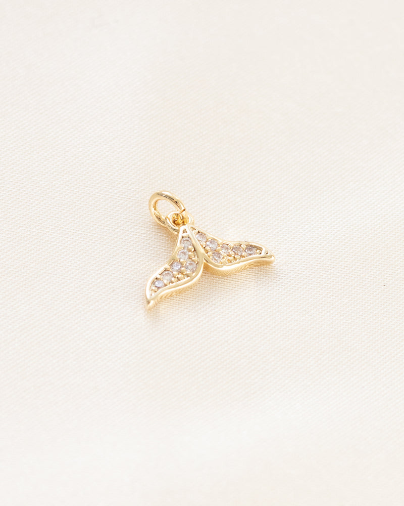 Whale Tail Charm