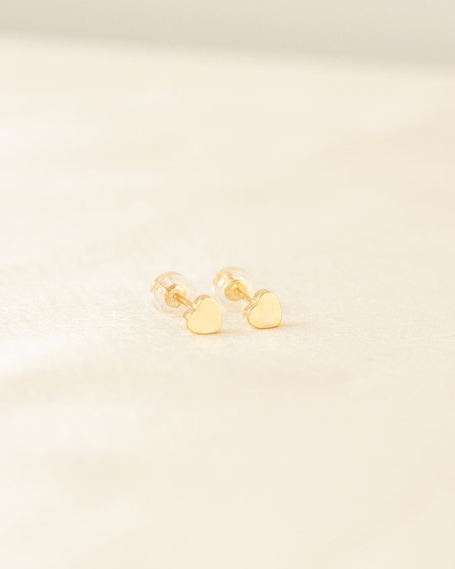 Heart Studs