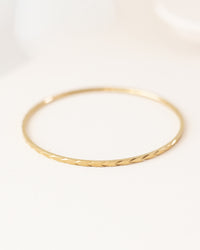 Dede Etched Bangle