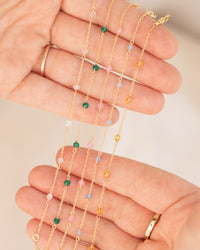 Birthstone Beaded Bracelet