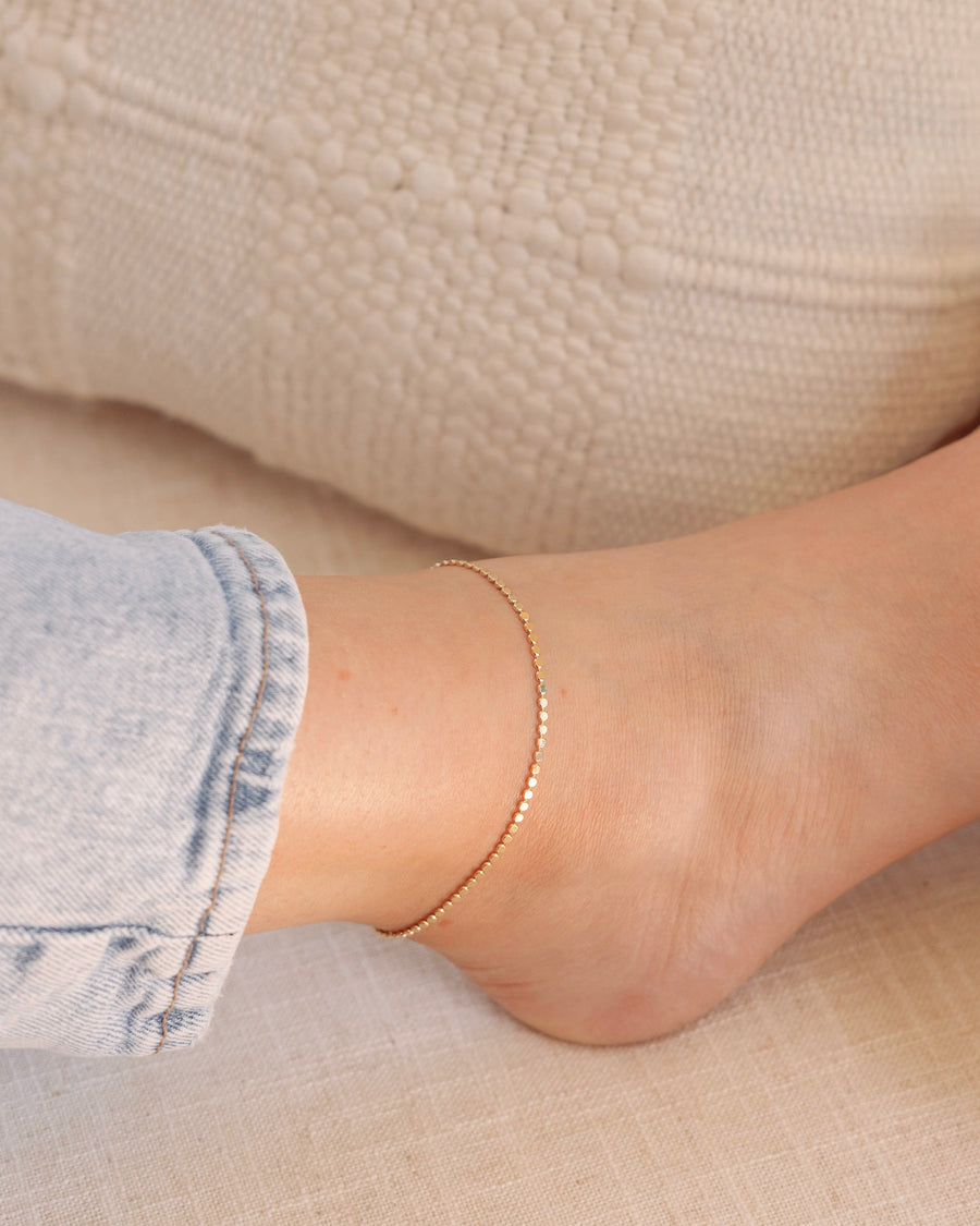 Paisley Anklet