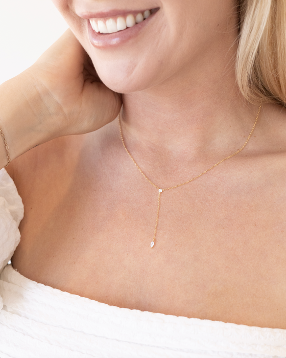Eternity Drop Necklace