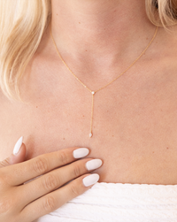 Eternity Drop Necklace