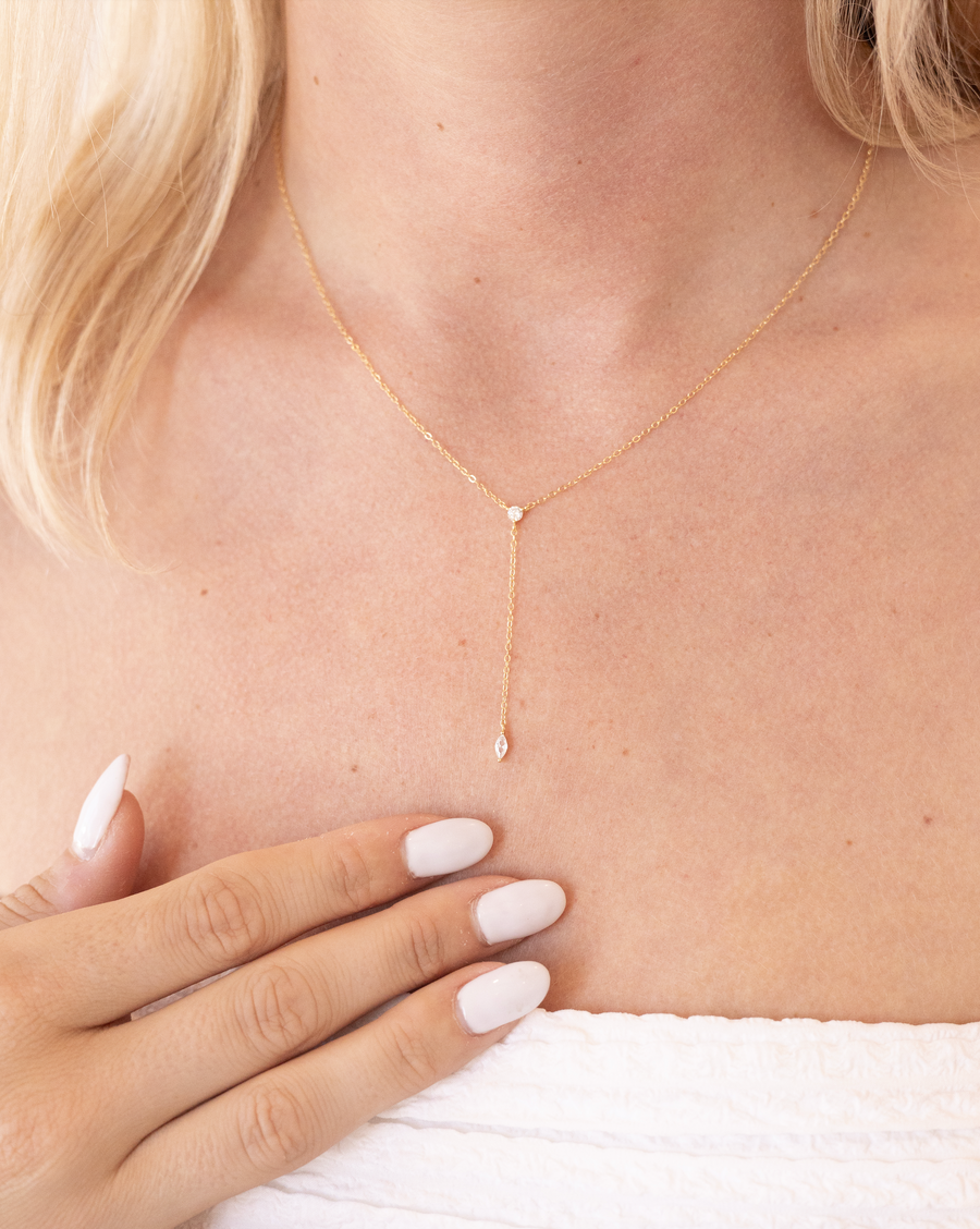 Eternity Drop Necklace