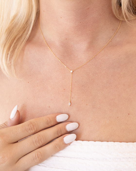 Eternity Drop Necklace