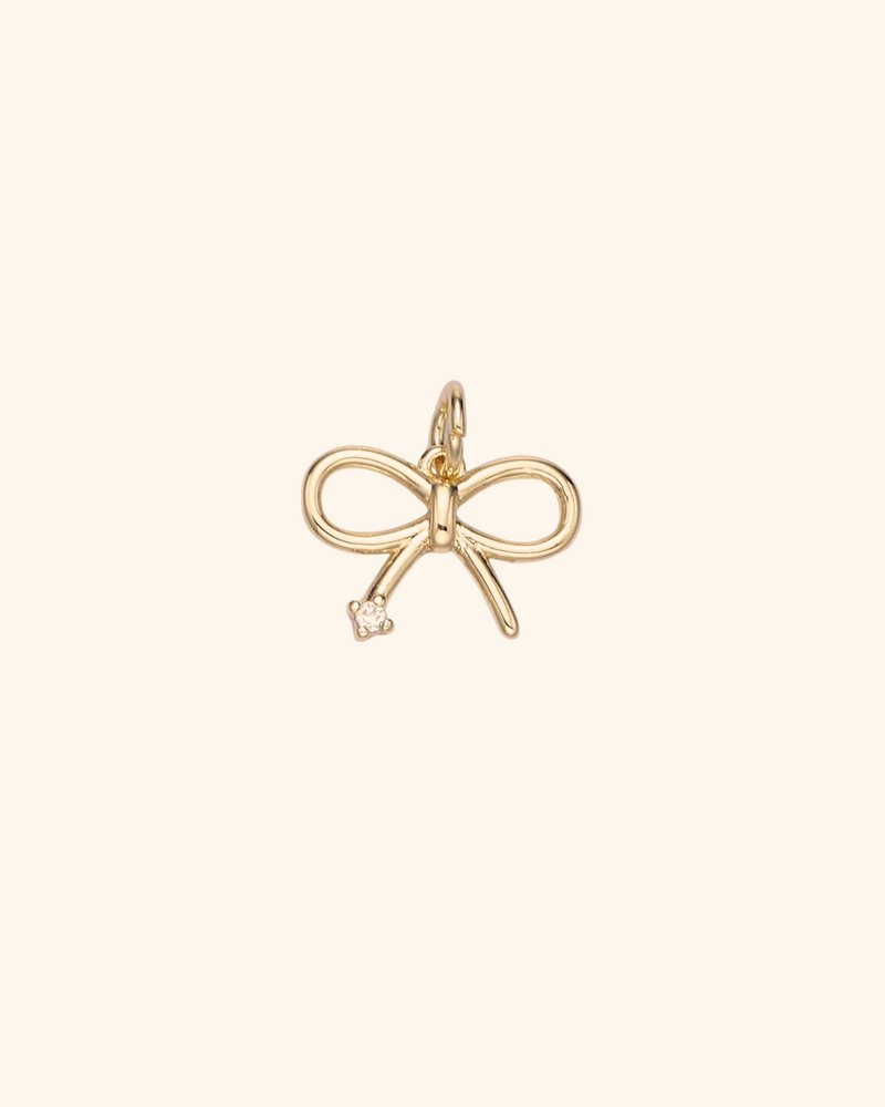 Dainty Bow Charm