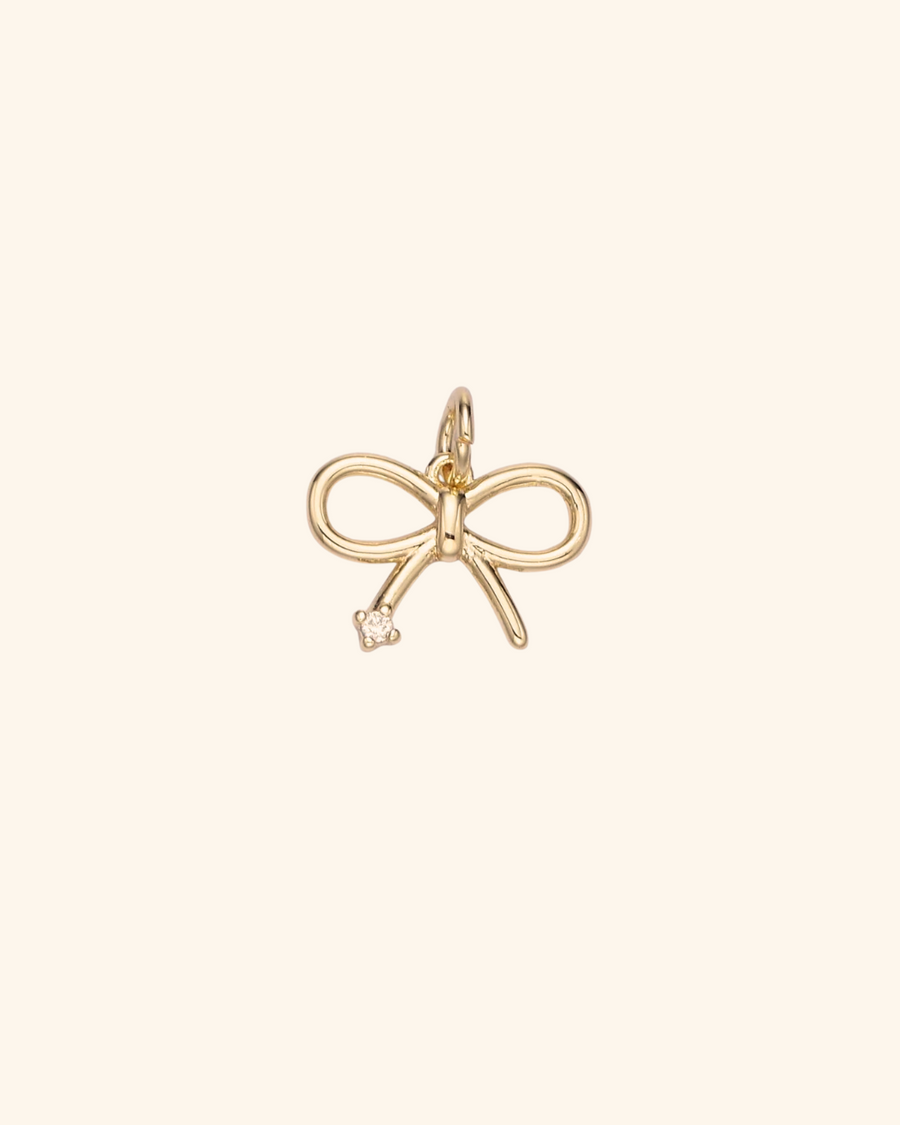 Dainty Bow Charm