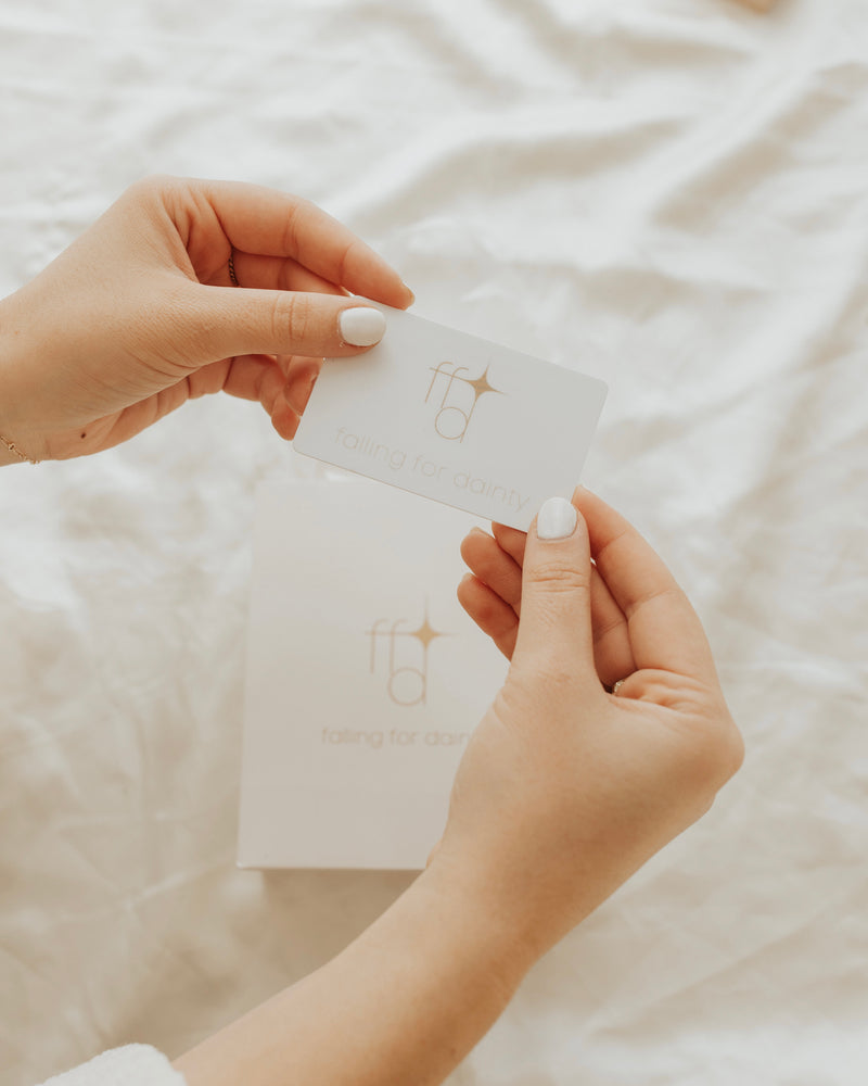 Falling for Dainty E-Gift Card