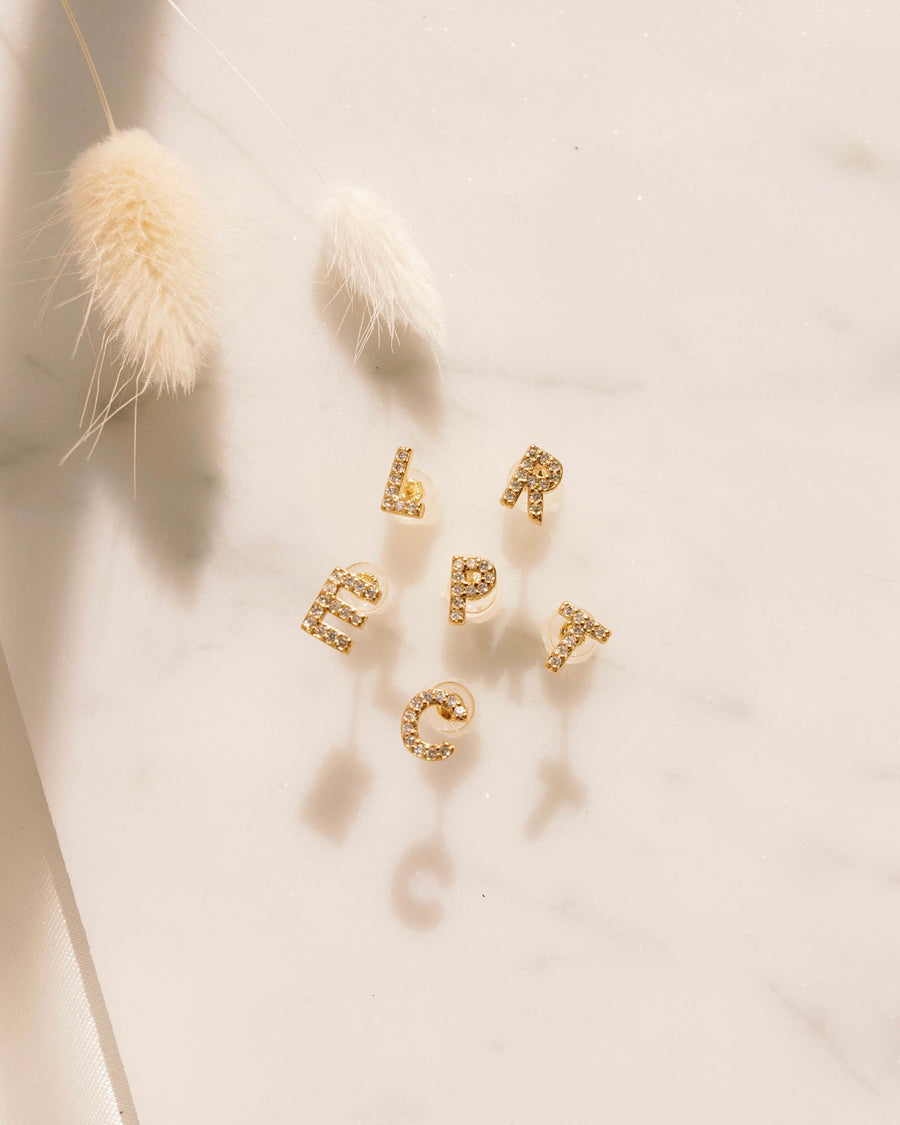 Letter Studs