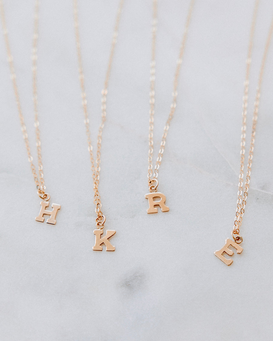 Letter Necklace