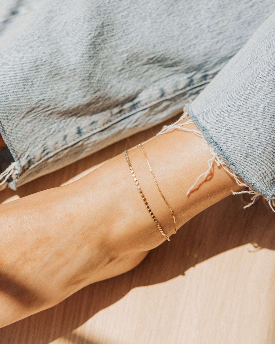 Paisley Anklet