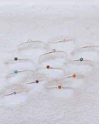 Birthstone Stacking Ring
